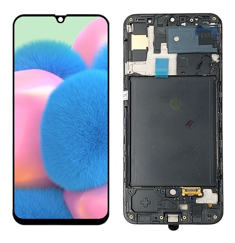 LCD SAMSUNG A30S OLED CON  MARCO