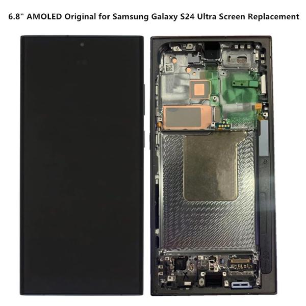 LCD SAMSUNG S24 ULTRA CON MARCO OLED